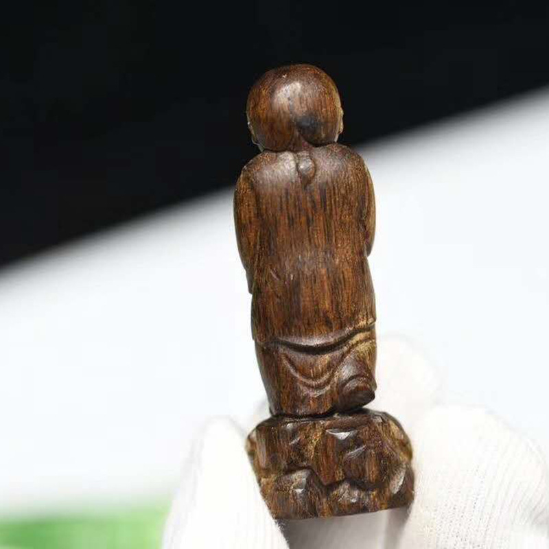 Liansheng Noble Bodhisattva Chess Submerged Old Materials Customized Wooden Craftwork Auspicious Wood crafts