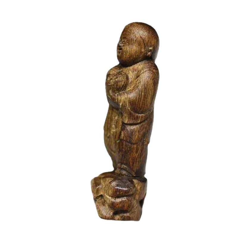 Liansheng Noble Bodhisattva Chess Submerged Old Materials Customized Wooden Craftwork Auspicious Wood crafts