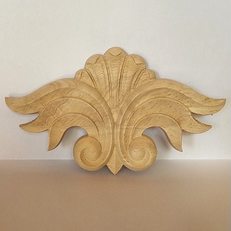 Wood Decals Creative Hollow Wood Carving Rubber Wood Crafts Laminate European Style Wood Shavings Home Decoration Carved