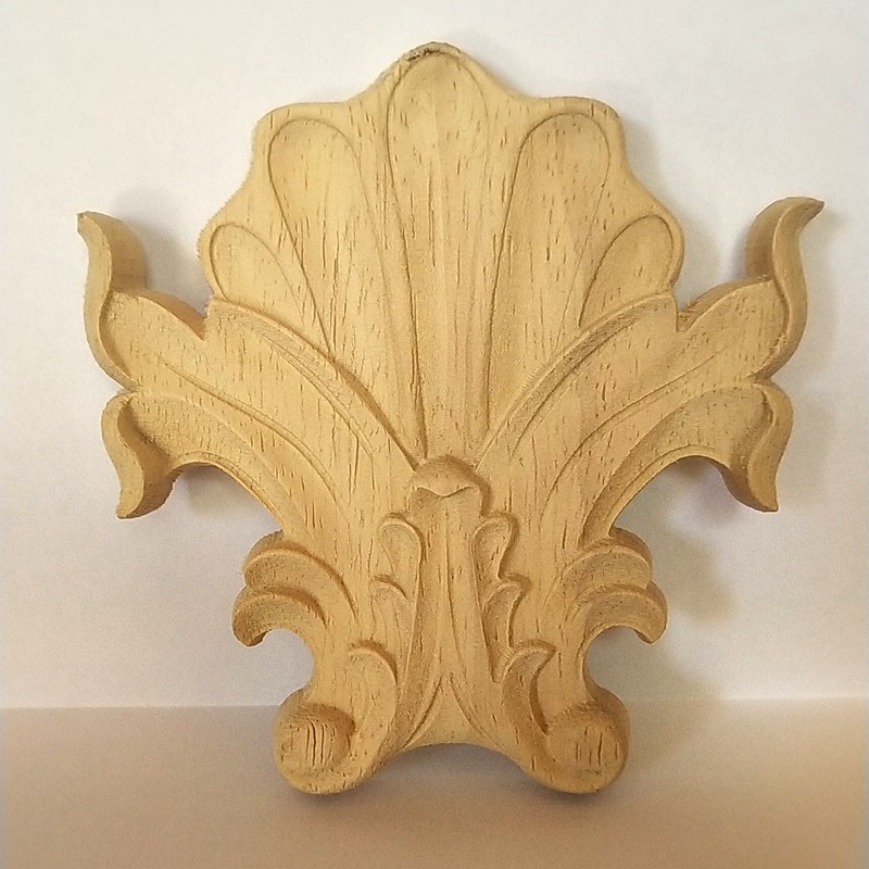 Wood Decals Creative Hollow Wood Carving Rubber Wood Crafts Laminate European Style Wood Shavings Home Decoration Carved