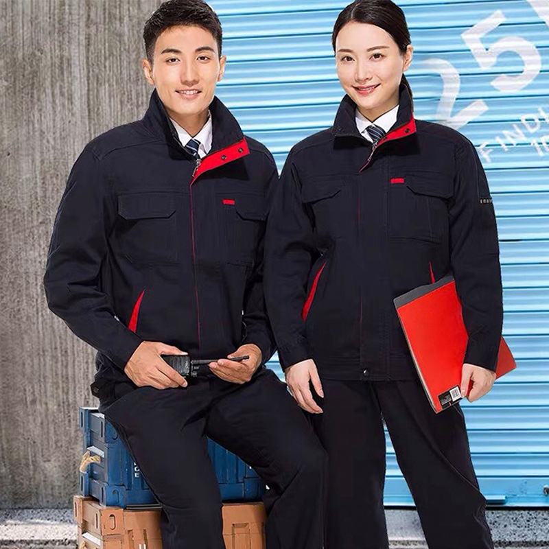 Winter Factory Cotton-Padded Clothes Labor Protection Clothing Overalls Men&#039;s Winter Workshop Work Wear Warm Factory Clothing Auto Repair Tooling Printed Logo