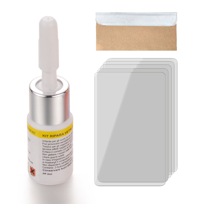 Factory Direct Sales Automobile Glass Repair Tool Windshield Crack Scratch Repair Agent Glass Repairing Liquid