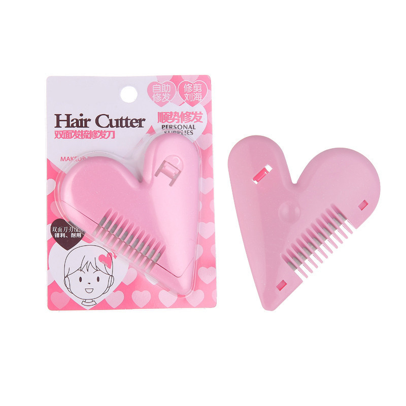 DoubleSided Hair Comb Hair Repair Knife SelfService Trimming Bangs Hair Cutting Thin Removing Hair Tip Fork Beauty Tool