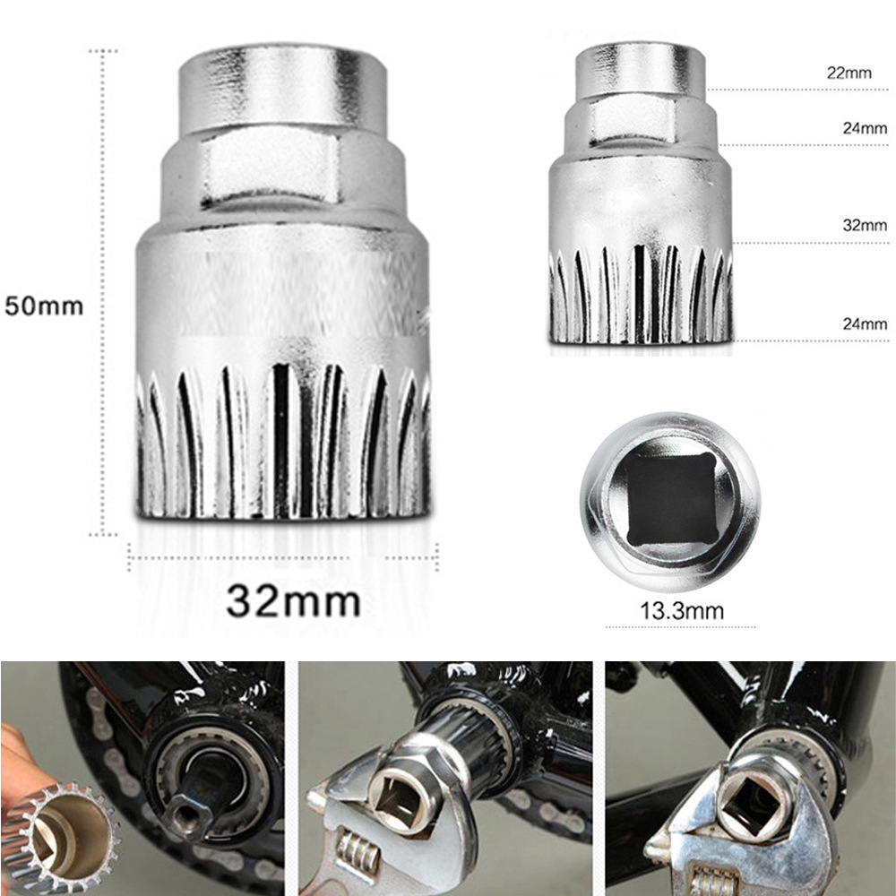 Repair Tools Center Shaft Disassembly Flywheel Disassembly Chain Disassembly Crank Disassembly Multifunctional Tool