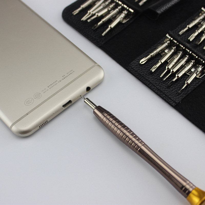Multi-Function Screwdriver Set iPhone Phone Disassembly Repair Tool Bit 25-in-One Combination Small Screwdriver