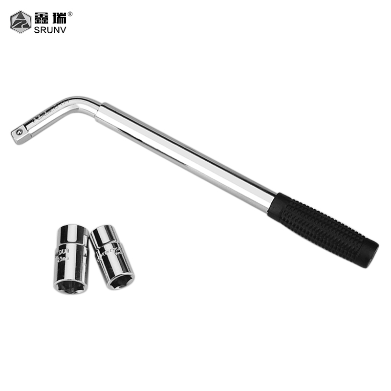 Xinrui retractable automobile tire wrench removal tire changing tool 17 19 21 23 socket wrench