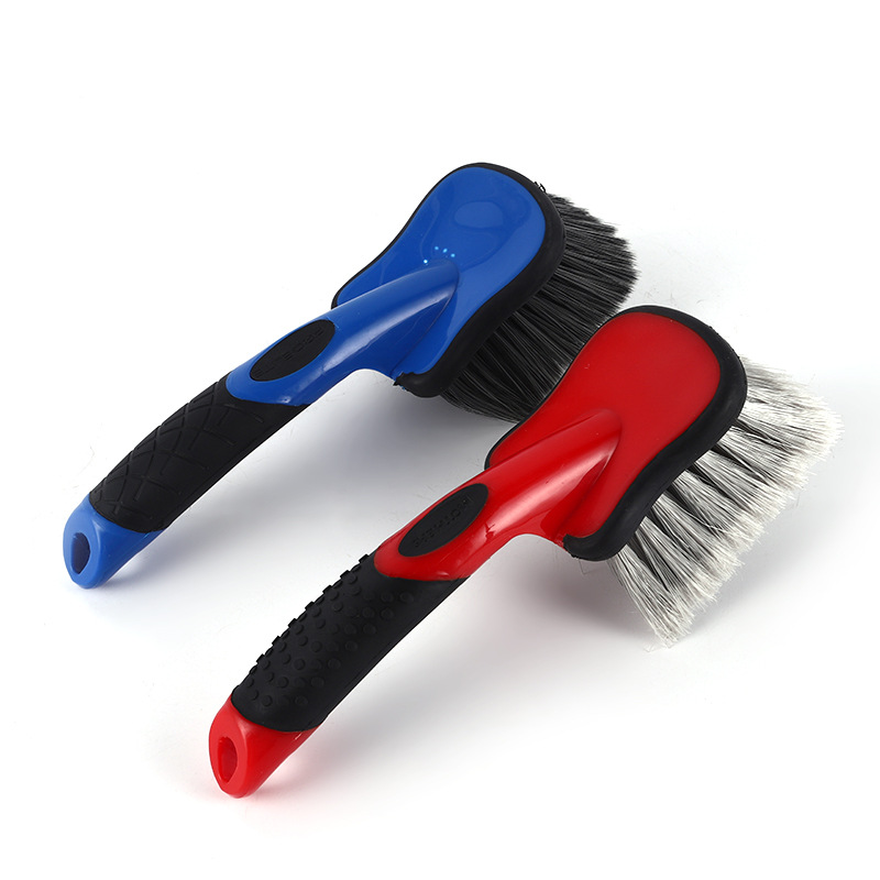 Amazon Best-Selling Car Wash Commonly Used Tire Brush Interior Brush Steel Ring Brush Car Wash Cleaning Tools
