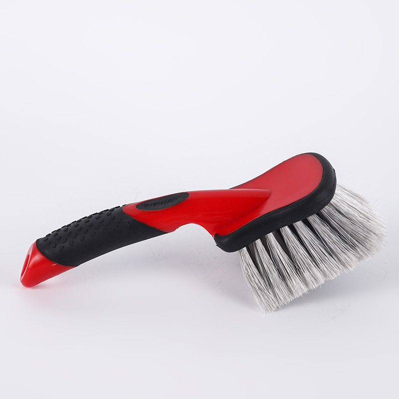 Amazon Best-Selling Car Wash Commonly Used Tire Brush Interior Brush Steel Ring Brush Car Wash Cleaning Tools