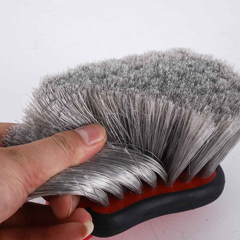 Amazon Best-Selling Car Wash Commonly Used Tire Brush Interior Brush Steel Ring Brush Car Wash Cleaning Tools