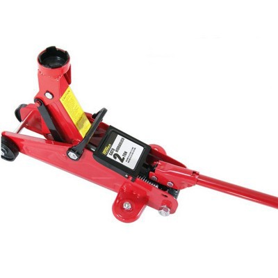 2T Horizontal Jack 2T off-Road Vehicle SUV Car Hydraulic Oil Pressure Portable Lifting Tire Change Tool