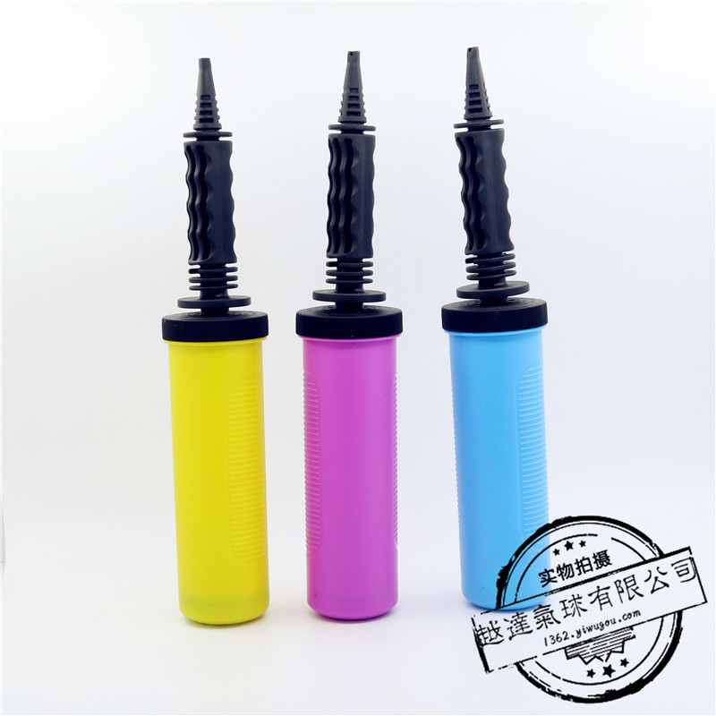 Lanfei Hand Push Tire Pump Hand-Held Air Cylinder Wedding Celebration Decoration Supplies Manual Inflation Tool