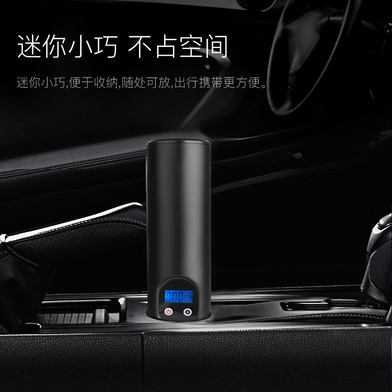 New Car Wireless Air Pump Car Tire Air Pump Tire Pressure Gauge Emergency Inflatable Tool Portable