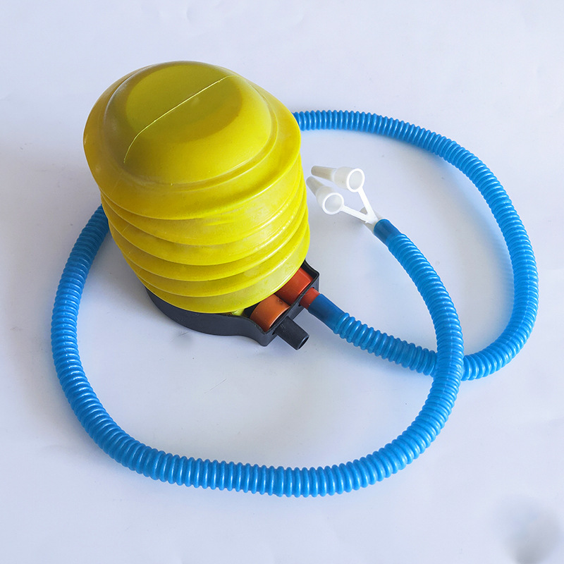 Portable Yoga Ball Tire Pump Foot Pedal Charging Cylinder Wedding Fitness Ball Mini Inflator Tire Pump Balloon Inflation Tool
