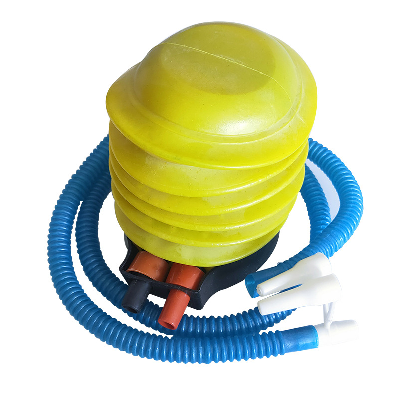 Portable Yoga Ball Tire Pump Foot Pedal Charging Cylinder Wedding Fitness Ball Mini Inflator Tire Pump Balloon Inflation Tool
