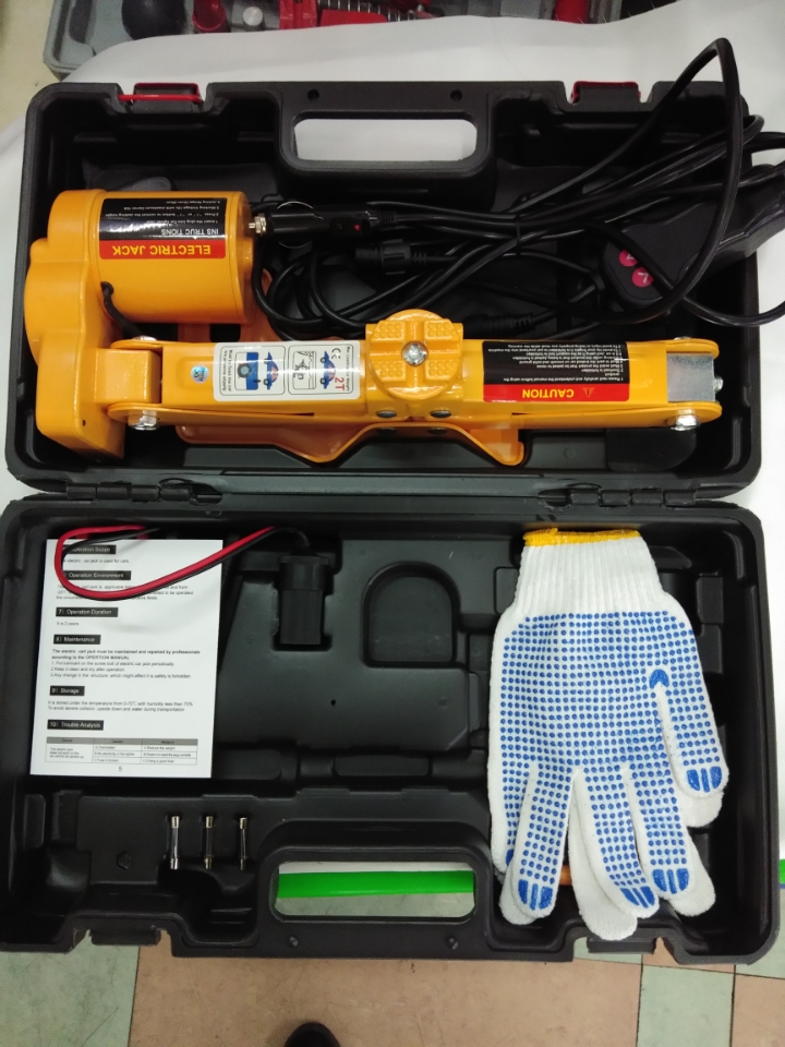 2 tons shear jack manual electric tire change tool set for car special jack supply