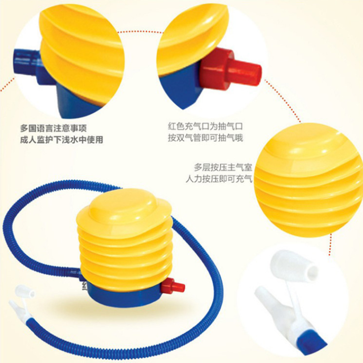 Foot Air Pump Foot Tire Pump Cylinder Pump Inflation Tool Balloon Pump Tire Pump Tire Pump