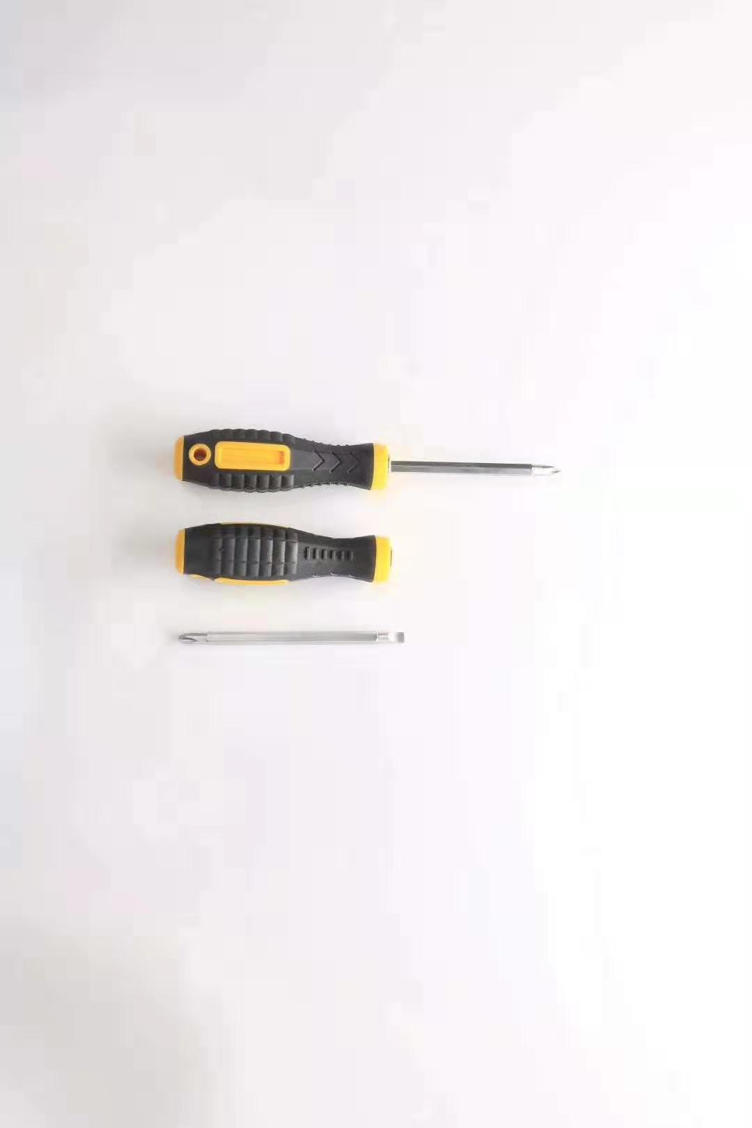 Screwdriver Wholesale Tire Handle Cross Word Screwdriver New Dual Purpose Bit Hand Hardware Tools