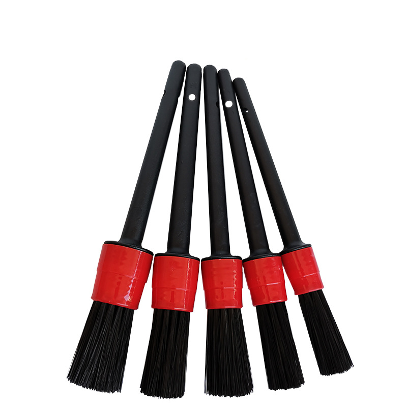 Car Detail Brush 5-Piece Set Gap Brushes Car Wash Brush Tire Cleaning Brush Car Car Washing Tools Cleaning Set