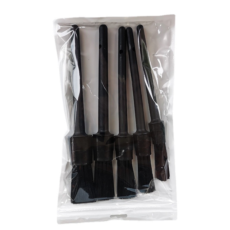 Car Detail Brush 5-Piece Set Gap Brushes Car Wash Brush Tire Cleaning Brush Car Car Washing Tools Cleaning Set