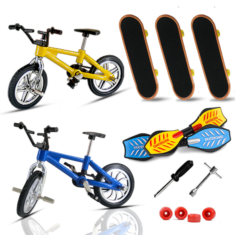 Finger Scooter Vitality Board Bicycle Set Alloy Finger Bicycle Spare Tire Tool Amazon Hot Sale