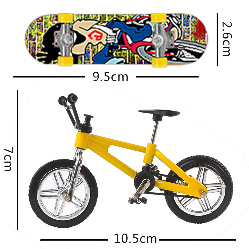 Finger Scooter Vitality Board Bicycle Set Alloy Finger Bicycle Spare Tire Tool Amazon Hot Sale