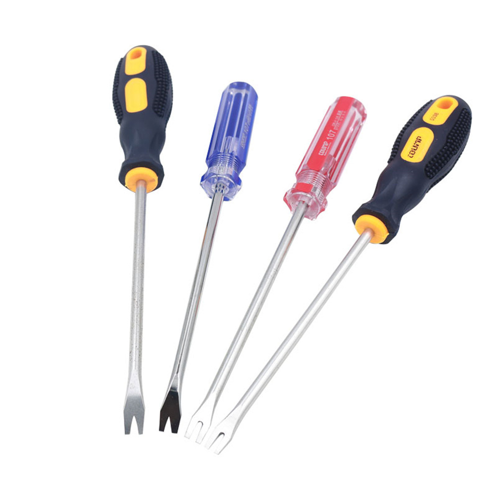 [New] Nail Pry Screwdriver Woodworking Nail Pick-up Tool Shoe Material Nail Pick-up Tire Nail Tool