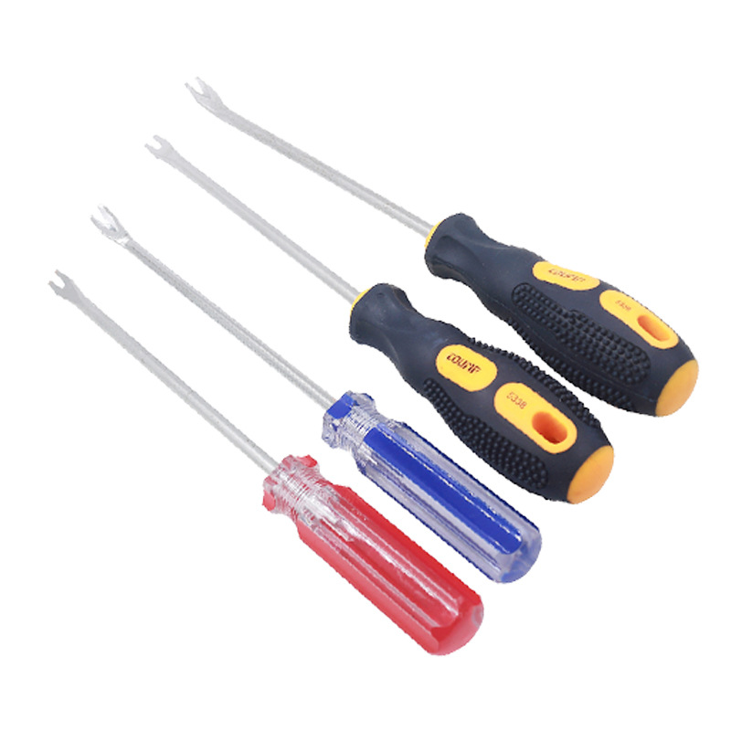 [New] Nail Pry Screwdriver Woodworking Nail Pick-up Tool Shoe Material Nail Pick-up Tire Nail Tool