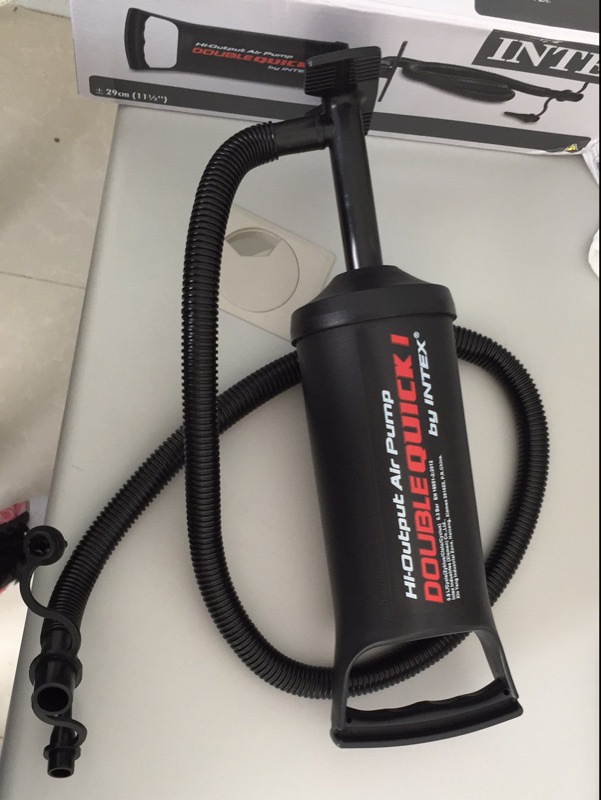 American Intex68615 Swimming Ring Pool Manual Inflation Tool Mattress Tent Air Pump Tire Pump