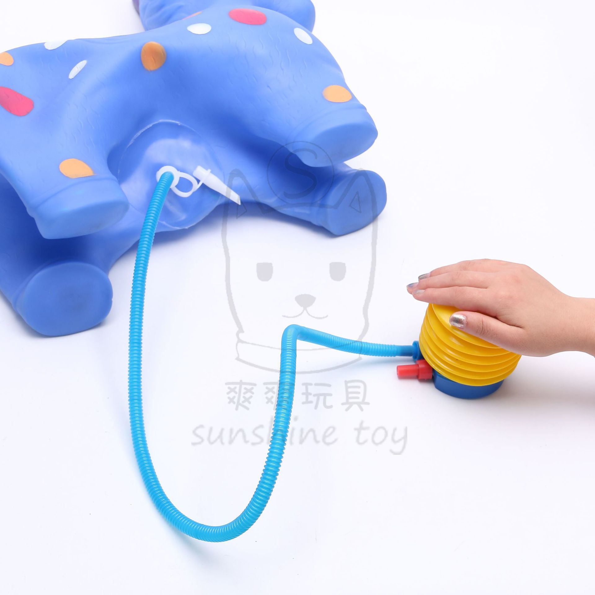Small Wholesale Ball Foot Pedal Tire Pump Air Pump Inflation Tool Balloon Pump Tire Pump Foot Pedal Air Pump Tube