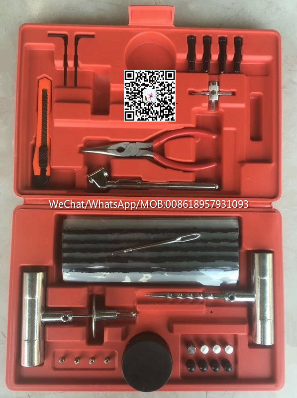 Tubeless tire repair kit