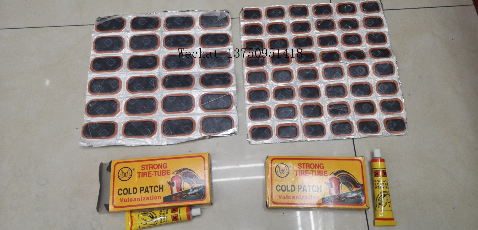 2020 High performance vulcanizing Tire Repair Patch /Tyre Cold Patch For Bias tyre motor bike inner tube patch