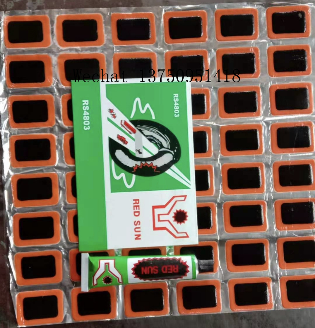 2020 High performance vulcanizing Tire Repair Patch /Tyre Cold Patch For Bias tyre motor bike inner tube patch