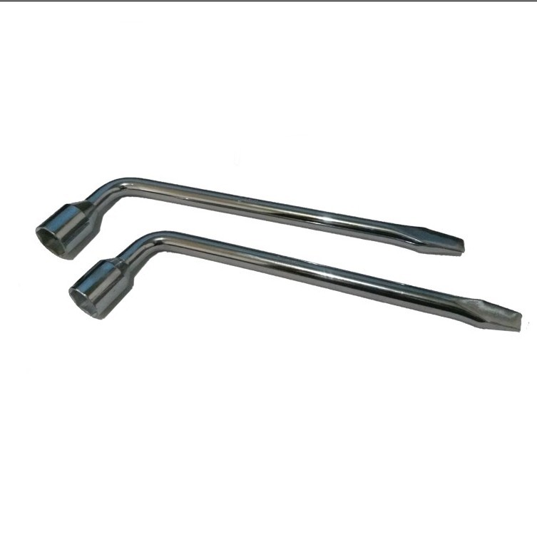 Manufacturer Auto Repair Supporting Gong Knife Wrench Car Tire Outer Hexagon Socket Wrench L-Shaped Tire Wrench