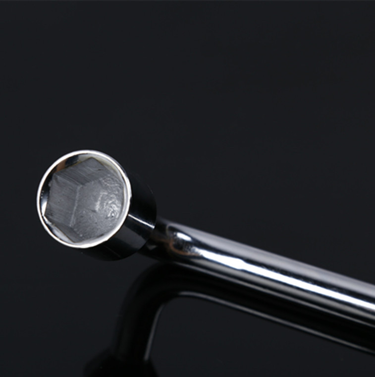 Manufacturer Auto Repair Supporting Gong Knife Wrench Car Tire Outer Hexagon Socket Wrench L-Shaped Tire Wrench