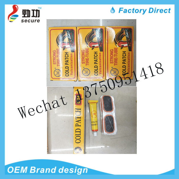 Bicycle cold-repair film + glue bicycle repair repair tire PATCH L24 COLD PATCH