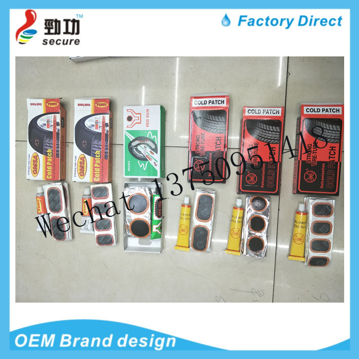 Bicycle cold-repair film + glue bicycle repair repair tire PATCH L24 COLD PATCH