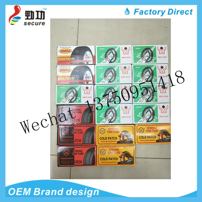 Bicycle cold-repair film + glue bicycle repair repair tire PATCH L24 COLD PATCH