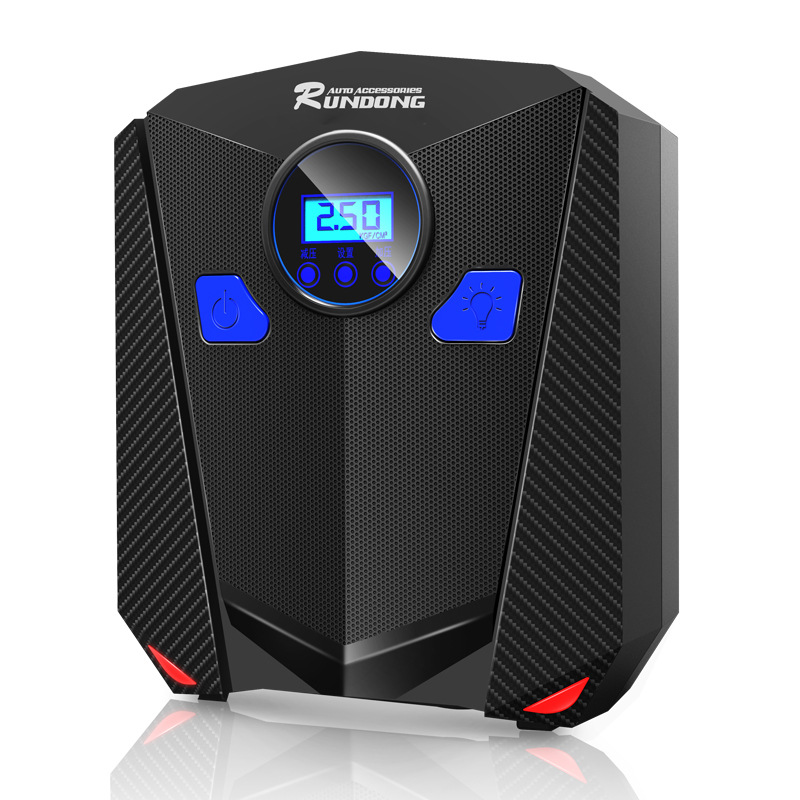 Vehicle Air Pump Car Air Pump Digital Display 12V Portable Tire Tire Pump Intelligent Tire Repair Inflatable