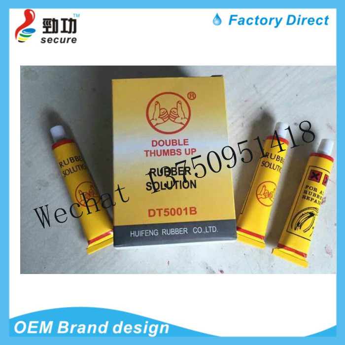 Bicycle tire repair glue mountain bike tire repair kit single glue strength glue thumb