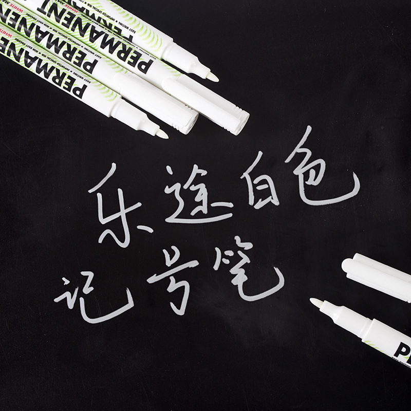 Oily White Small Size Marking Pen Advertising Hook Line Pen Tire Paint Repair Marker Pen DIY Album Painting Graffiti Pen