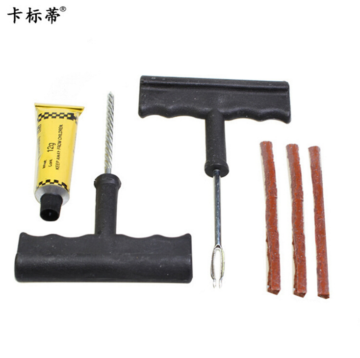 Manufacturer supplies auto quick tire repair kit with emergency vacuum tire repair kit