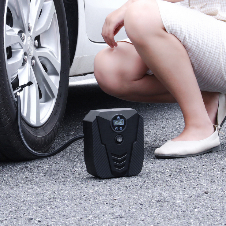 Car Air Pump Car Air Pump 12V Portable Tire Pump Intelligent Tire Repair Inflation