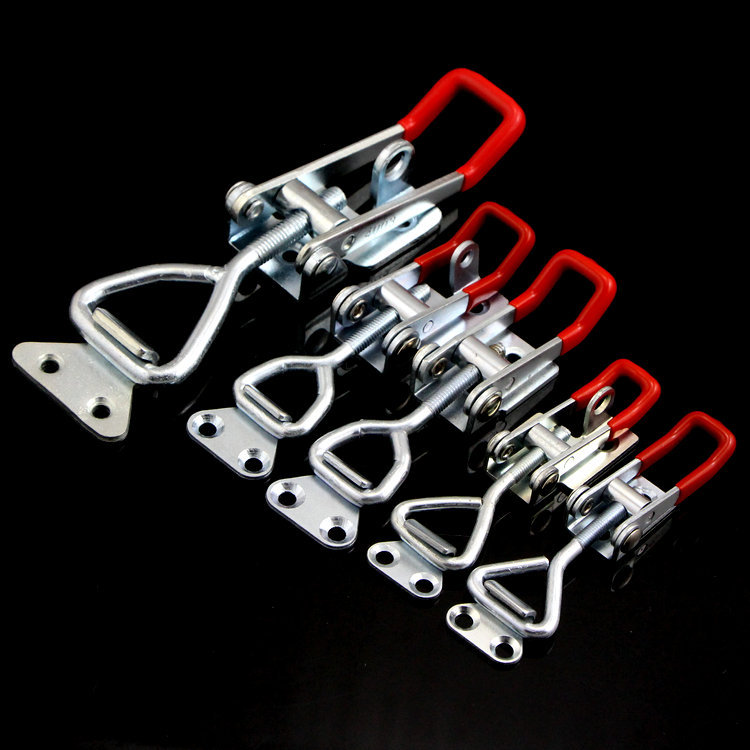304 Stainless Steel Lock Clip Box Buckle Adjustable Buckle Horizontal Fixture Quick Door Bolt Clamp