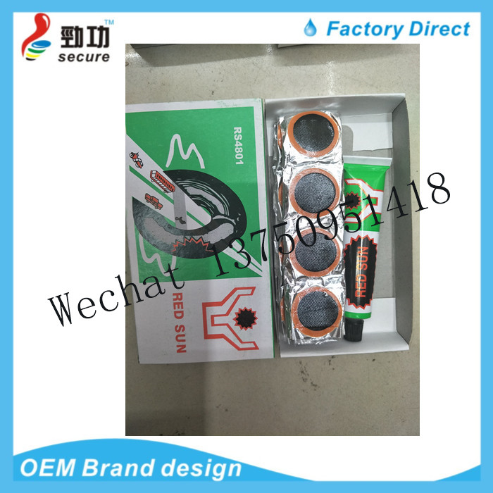 Tire patch film/glue cold patch 48 pieces decoration repair tools //48 pieces of tire patch RS2402