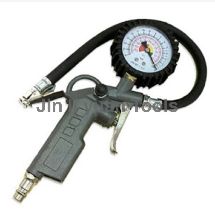 Tire Pressure Gauge High-Precision Tire Pressure Gun Auto Repair Tire Side Pressure Gauge Pressure Gauge Auto Protection Tool