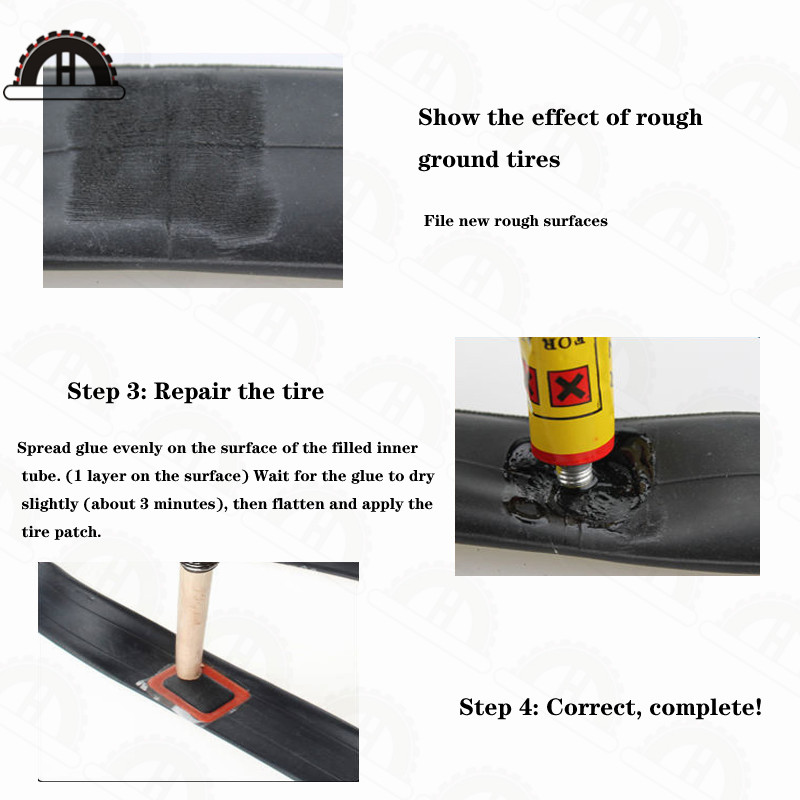 Bicycle Tyre Mending Tools Set Mountain Bike Portable Tire Repair Tool Mini Tire Repair Kit Tire Repair Glue