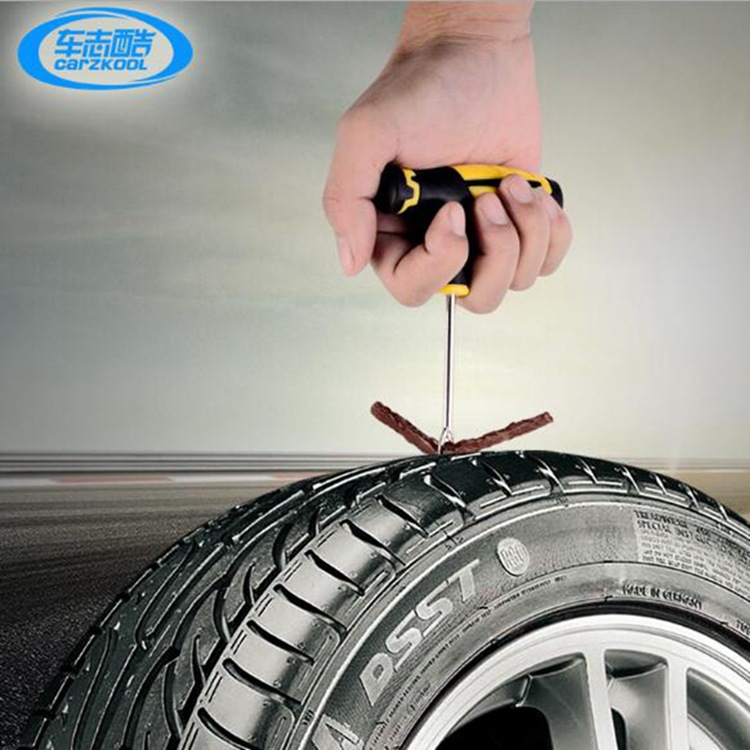 Che Zhiku Car Tire Repairing Tools Set Car Vacuum Tire Repair Tool Rubber Strip Fast Glue Water Solution