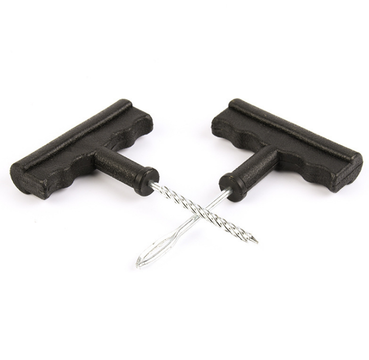 Car Tire Repairing Tools Set Vacuum Tire Motorcycle Fast Tire Repair Strip 6-Piece Repair Tools