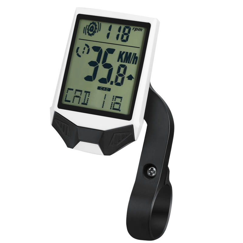 BC335 Bicycle meter large screen wirelesspedal frequency heart rate three-in-one odometer Bicycle speedometer step meter