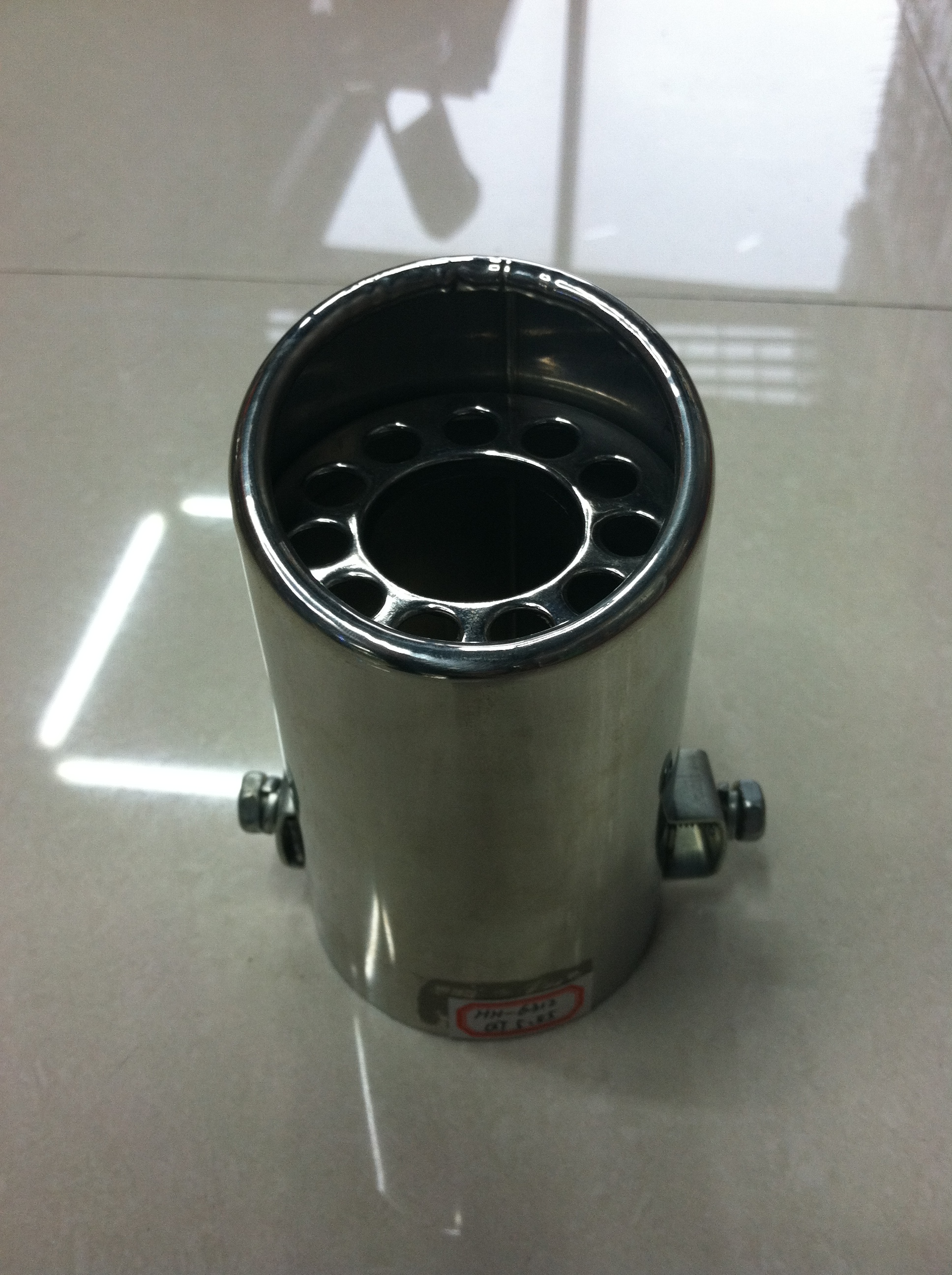 Stainless steel exhaust pipe